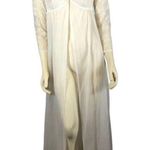 Vanity Fair Vintage Flowing Chiffon Lace Sheer Gown Robe 1960’s size 30 XS Photo 0