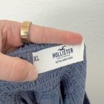 Hollister [] Dusty Blue Smocked Waist Tiered Ruffle High Rise Mini Skort Size XL Photo 9