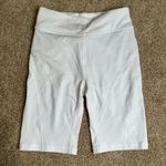 Free People Movement Biker Baby Shorts White Photo 0