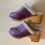Sleeper  Matilda Shearling Clogs in Lilac Photo 8
