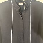 AG Adriano Goldschmied Adriano Goldschmied Winslet blouse button down size M in true black Photo 5