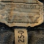 Current/Elliott The Bike Short Denim Jorts 8058-0147 Blue Moon Size 25/0 Photo 7