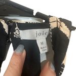 Joie  Black Floral Sleeveless Halter Neck Keyhole Front Blouse Women Sz M Photo 7