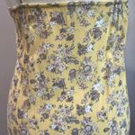 Auguste the Label Yellow Floral Midi Milkmaid Dress Size US 8 Photo 6