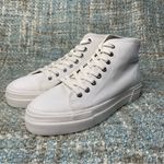 Vagabond  Shoemakers Teddie Textile High-Top Sneaker in White Photo 4