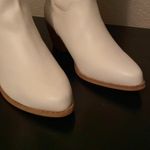 Lucchese NWOT unbranded white cowboy boots faux leather Photo 2