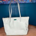 Kate Spade  ♠️ Hayden Nylon Top Zip Tote Purse Shoulder Bag Spring Meadow Teal Photo 0