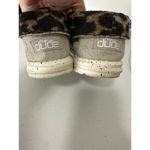 Hey Dude Cream Black Cheetah Britt Foldable Cuff Shoes Tie Lace Slip On Womens 7 Photo 5