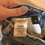 Flying Monkey Ultra High Rise Dark Acid Wash Jean Shorts Photo 3