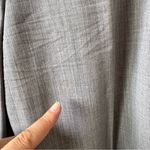 Escada Women’s Light Grey Wool Side ZipTrousers Size 42 Gray Photo 10