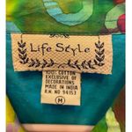 Women's Life Style Multicolor Beaded Embroidered Denim Jacket Size M Size M Photo 1