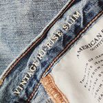 American Eagle Vintage High Rise Slim Patchwork Distressed Jeans Size 2 Short Photo 6