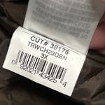 Ridgecut Toughwear Coat Womens 3X Flannel Lined Canvas Jacket Brown Chore Hooded Photo 8