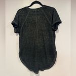 Almost Famous Black  button front short sleeve shirt Photo 2