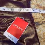 Spanx NWT  Faux Patent Leather Leggings Ruby size S Small Pants Photo 5