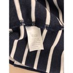 Talbots  Women Shift Strip dress Size L 3/4 Sleeve 1/4 Zipper Back Collared Photo 11