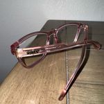 Quay Australia Hardwire Crystal Pink Frame Blue Light Crystal Clear Sunglasses Photo 9