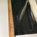 Paige faux Leather Womens Pants Size 12 Kina belted black soft high rise dress Photo 3