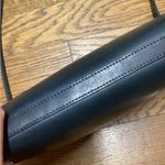 Diane Von Furstenberg  Navy leather bag. Vintage Photo 8