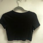 Divided Cropped Baby Tee Photo 2
