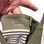 Aerie  Medium Support Long Line Bra Size XS with pads NWT Photo 3