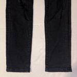 Kancan Mid Rise Straight Leg Jeans Womens 11/29 Black Distressed KC6038BK Photo 6