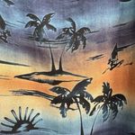 Source Unknown Hawaiian Column Dress Tropical Sunset Resort Cruise Vacation Wedding Large Photo 1