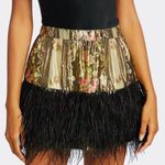Love Shack Fancy  Dusty cropped feather-trimmed printed silk-crepe camisole Photo 8