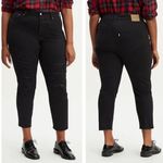 Levi's  Wedgie Skinny Fit Jeans Black Size 22W Photo 1