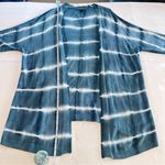 Torrid Blue Tie Dye Dolman Sleeve Open Cardigan Sweater Size 2X Photo 8
