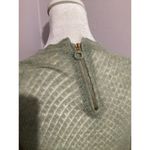 Anthropologie  Moth Lacey 100% Wool Lightweight Sweater Moss Green Size XS Photo 4
