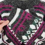 Vintage 90s USA Made Geometric Sweater Acrylic Knit Unisex M L Multiple Size M Photo 7
