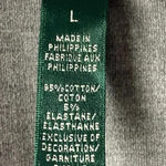 Ralph Lauren LRL LAUREN ACTIVE  WOMEN’S SIZE LARGE GRAY QUILTED ZIP FRONT Photo 6