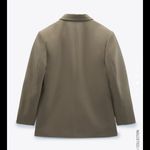 ZARA Oversized Double Breasted Blazer Photo 3