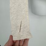 Lululemon  Radiant Long Sleeve Wrap Top Size 2 Heathered Beige Thumbholes Active Photo 4