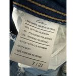 Kancan Katherine High Rise Distressed Mom Jeans Stretch Cotton Blend Women 7/27 Blue Photo 7