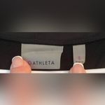 Athleta PR Tennis Racerback Support Tank, Black, Built In Bra; size S Photo 3