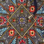 Westport Blue Red 3/4 Sleeve Casual Dress Bohemian boho style size 12 mini dress Photo 8