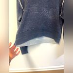 Lululemon  Hazy Day Sweater Shadow Almost Blue Cashmere Cashlu Cropped Size M Photo 5