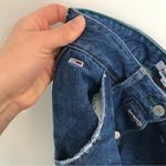 Tommy Hilfiger Tommy Jeans blue jean denim a line skirt flowy button front MISSING BUTTON Photo 7