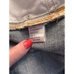 Nasty Gal Blue Button Fly Distressed Ripped Boyfriend Jean Sz 26 Punk Grunge NWT Photo 4