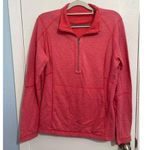 Tommy Bahama Sweatshirt Medium Pink Quarter Zip Athleisure Workout Spring Photo 0