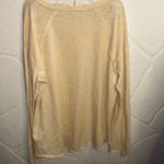 easel  Tan Relaxed Ribbed Hoodie Photo 1