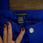 Royal Blue Women's Straight Leg Pants Photo 1