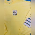Disney NWT Walt  world retro yellow spirit jersey size large Photo 3