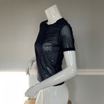 Top Short Sleeve Dark Navy Blue Small Photo 4