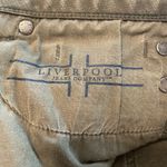 Liverpool  Green Ankle Cropped Jeans Photo 8