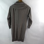 Tahari  XS Mocha Cowl Neck Wool Knit Dress Photo 2