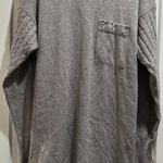 Gray Knit Sweater Dress with Pocket 100%Cashmere Size M Size M Photo 0