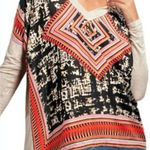 CAbi A1 - 100% Silk front/Rayon Back Lightweight Sweater Size Small Photo 0